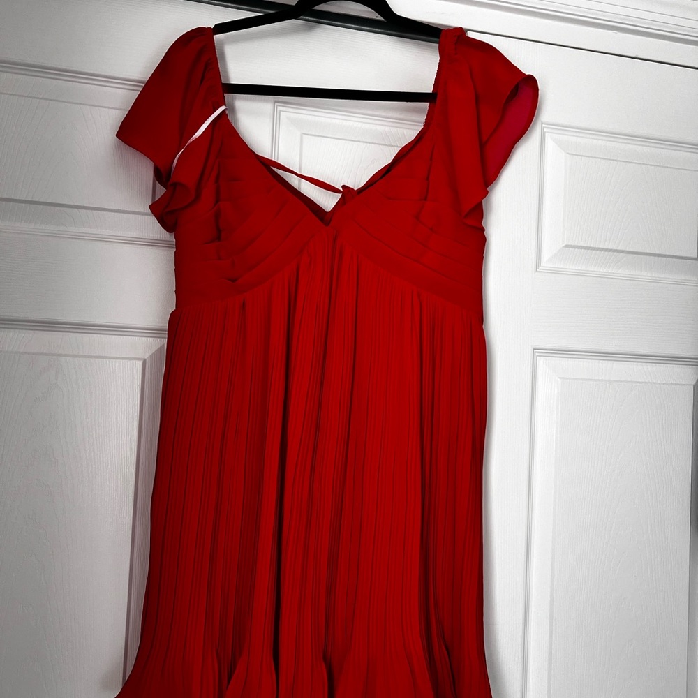 Lulus Red Dress - Picture 3 of 4